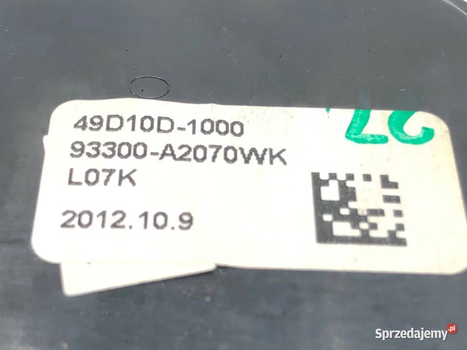 PRZEŁĄCZNIK REGULACJI ŚWIATEŁ KIA CEED osobowe podkarpackie