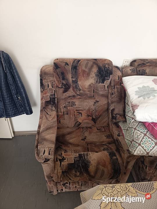 Wersalka i dwa fotele Ruda Wielka