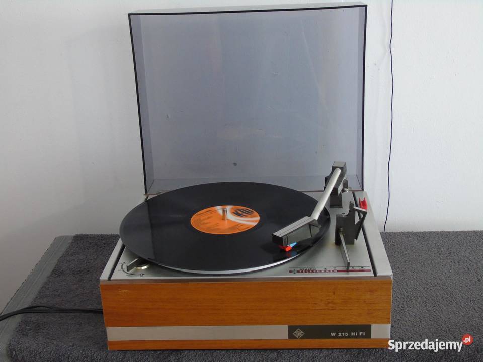 Gramofon Telefunken W215 Studio igła śliczne Jasło