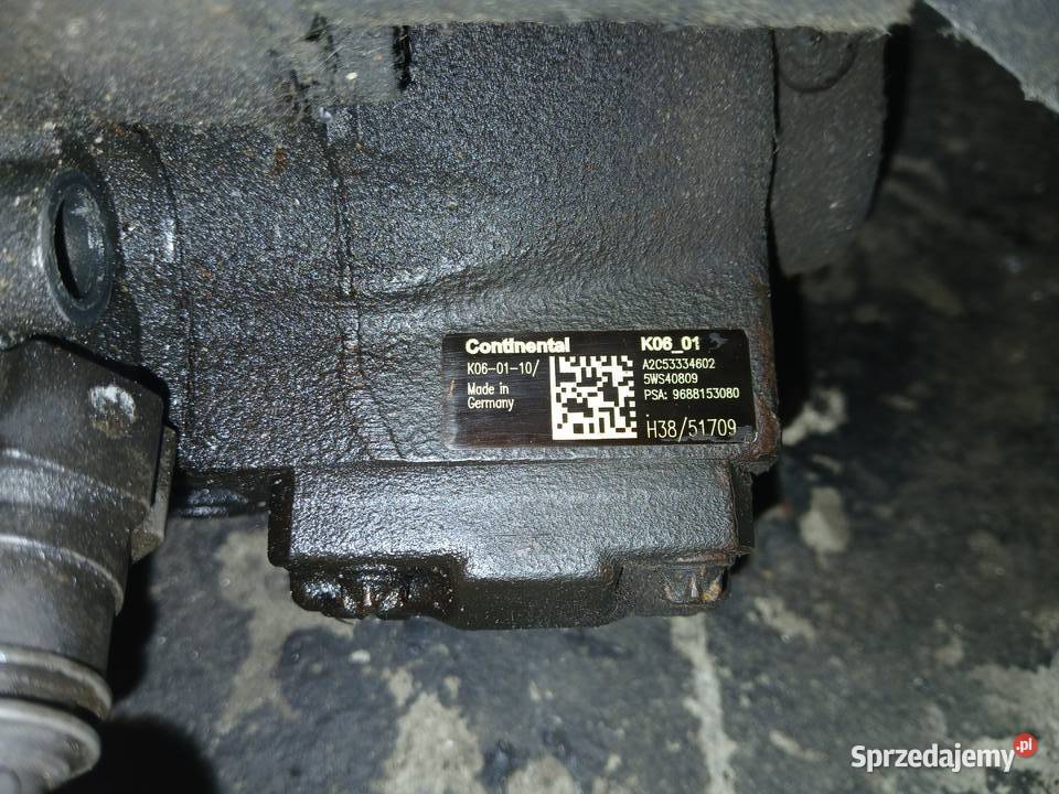 Pompa wtryskowa Peugeot Citroen Ford Volvo Radłów