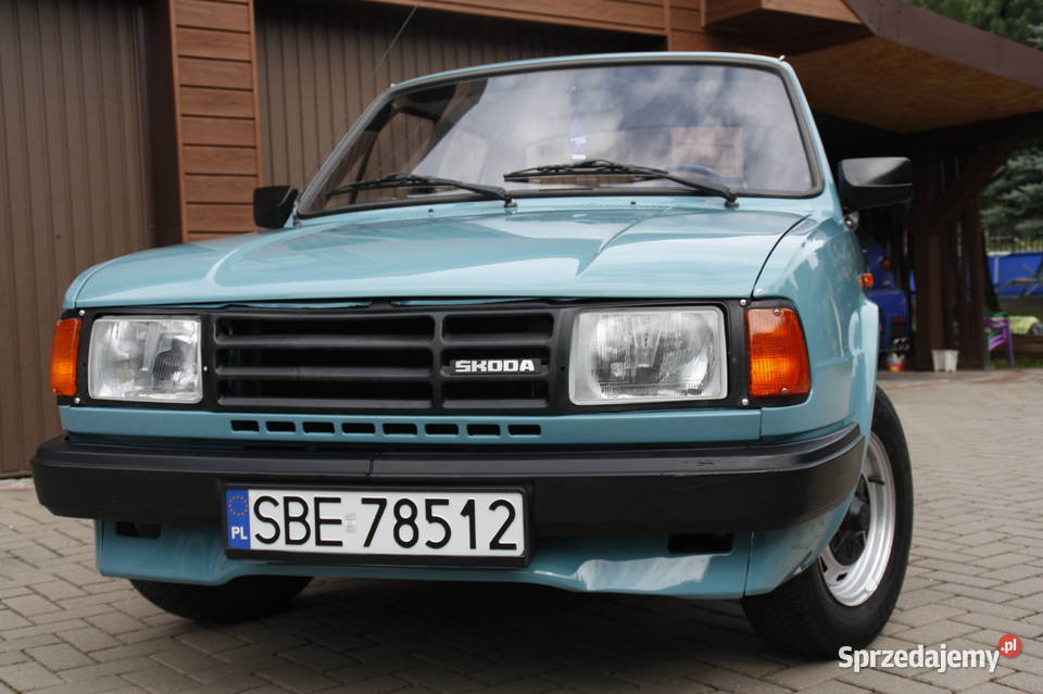 Skoda 105 L odrestaurowana nowy lakier środek Strzyżowice