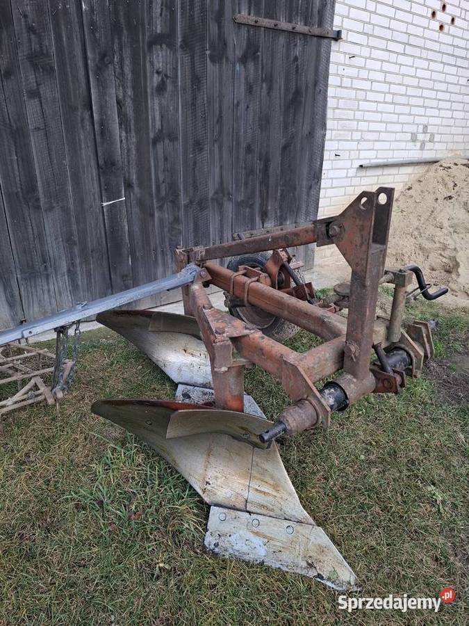 Pług dwuskibowy łódzkie Wieluń