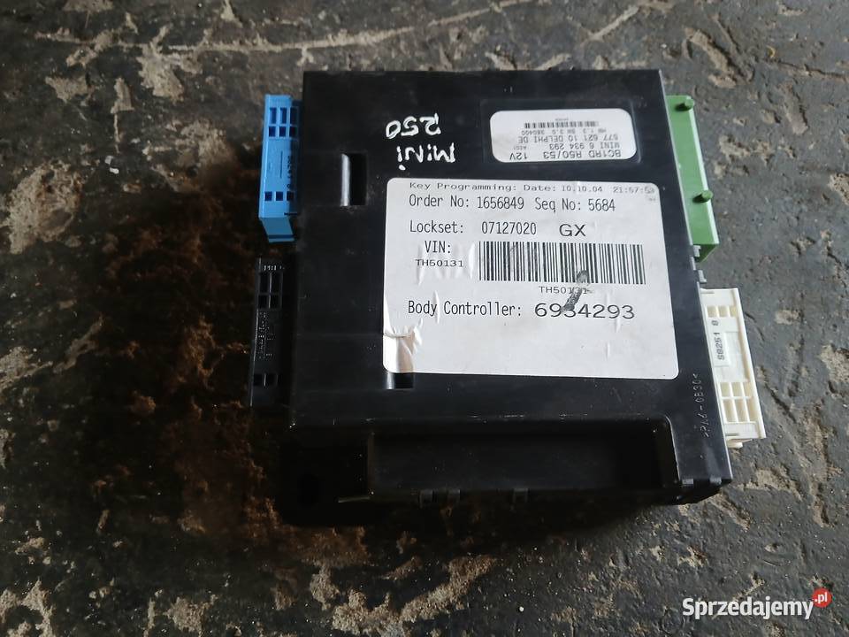 Moduł komfortu Mini Cooper R50 R53 6934293 Radłów