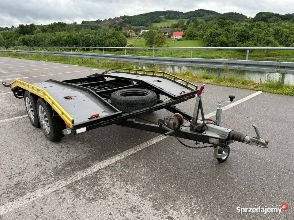 Przyczepa laweta SAM DMC 1600 remoncie długie małopolskie sprzedam