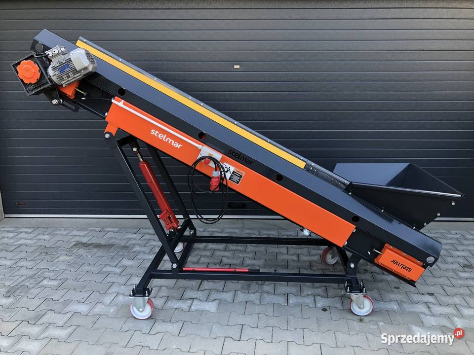 Mobilny Przenośnik taśmowy Nieckowy Taśmociąg Produkcja Swojczany