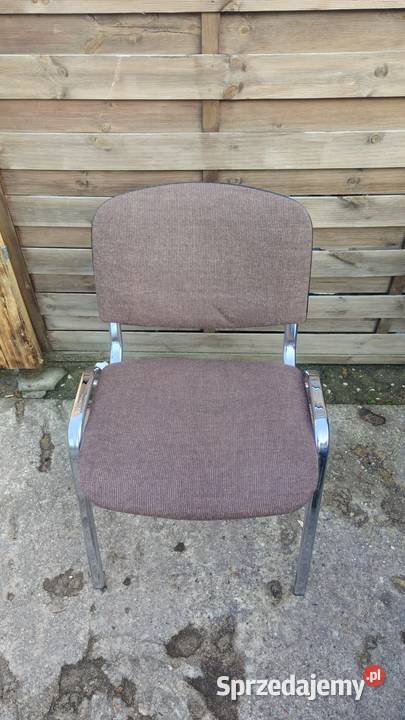 Krzesło ISO Nowy Styl konferencyjne brązowe Warszawa sprzedam