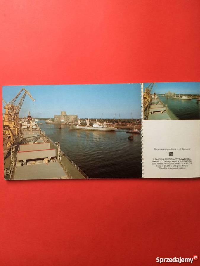 232 Zestaw widokówek Szczecin