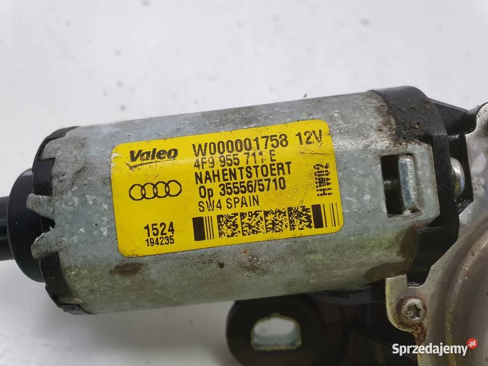 Audi A6 C6 SILNICZEK TYLNEJ WYCIERACZKI Rudka