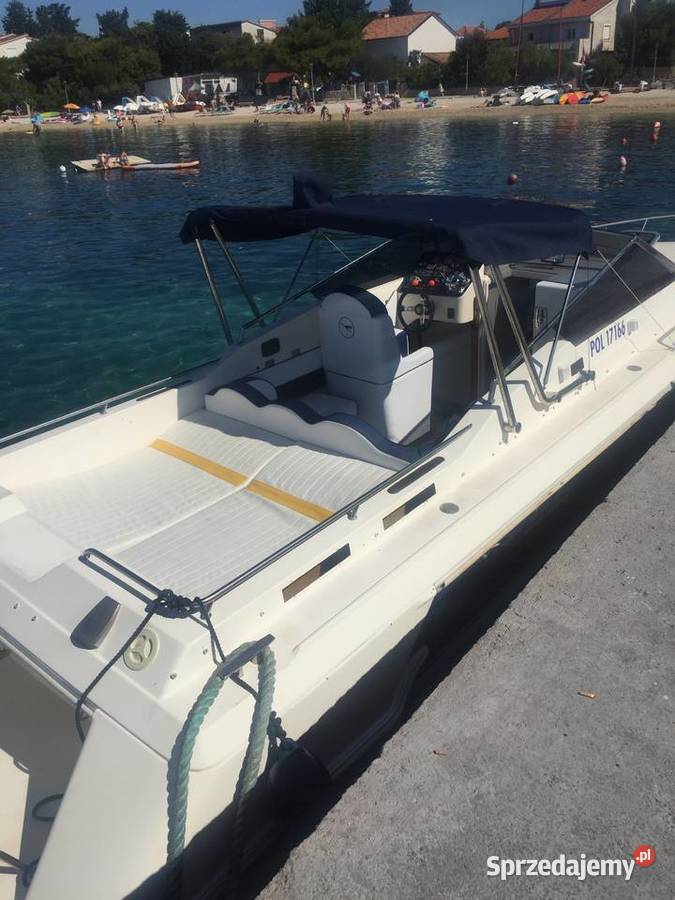 Jacht motorowy kabinowy motorówka Black Shadow Rok produkcji 2002 Limanowa
