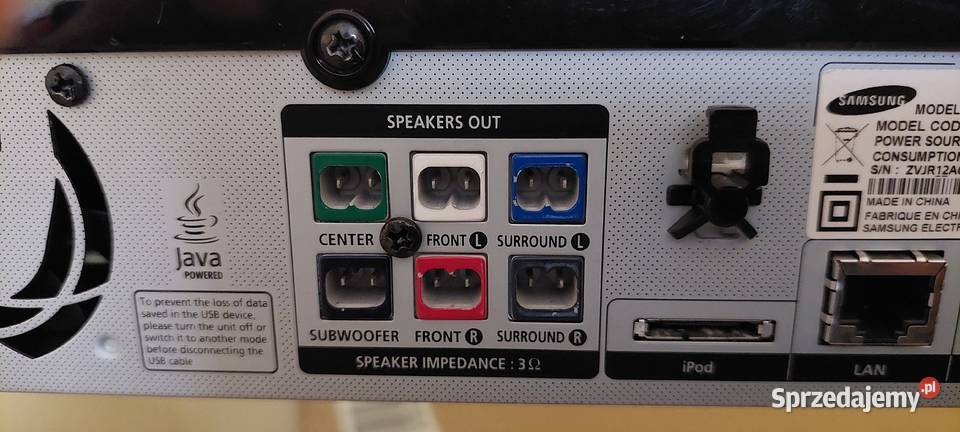 Amplituner SamsungHTE6500 Krosno