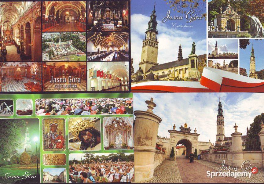 K Poczt Jasna Góra widoki 4 poz Gliwice