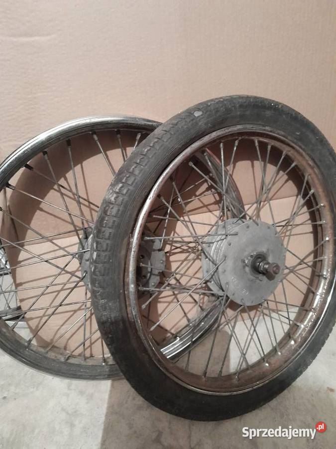 Koła do motoroweru romet stalowe łódzkie Solca Wielka sprzedam