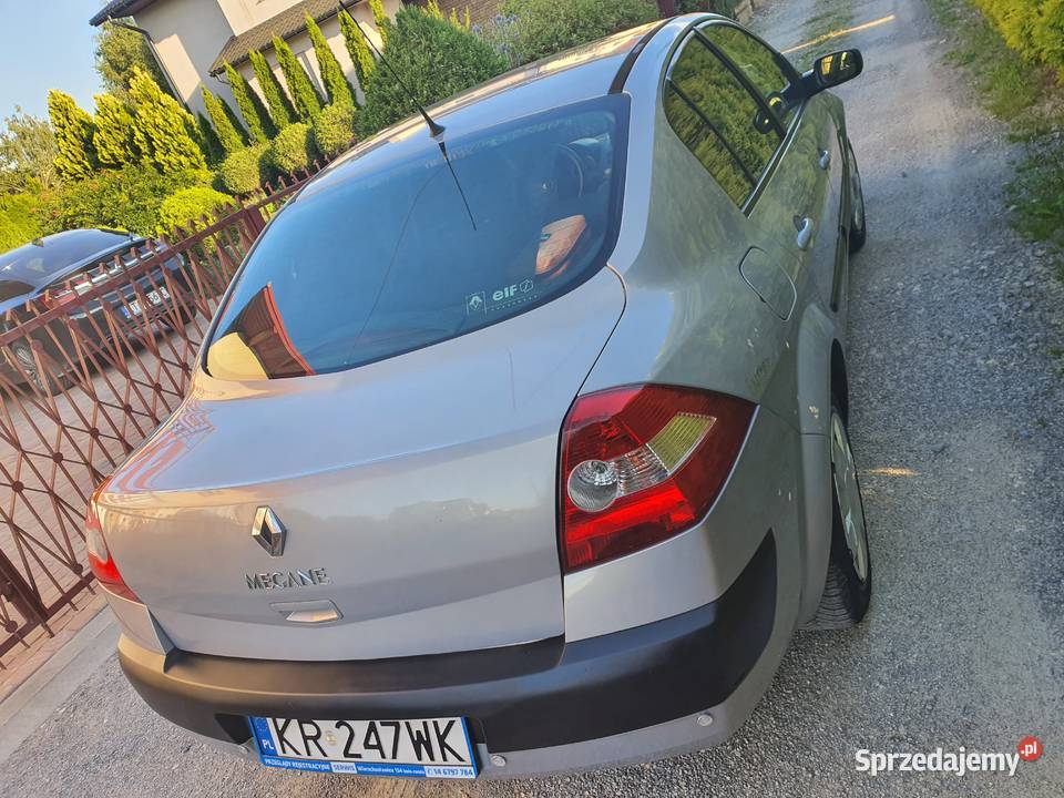 RENAULT MEGANE 16 BENZYNA 2005 elektryczne szyby Motoryzacja Łęg Tarnowski