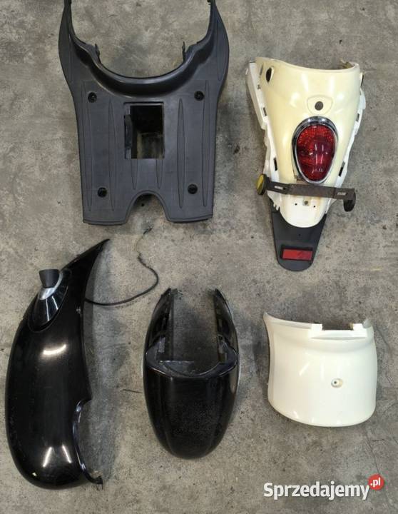 Plastiki owiewki do skutera Retro 50cc Plecka Dąbrowa sprzedam