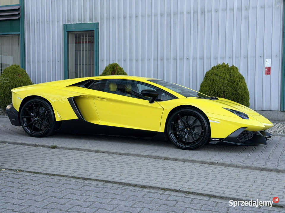 Lamborghini Aventador 50 Anniversario 100 sztuk czujnik zmierzchu małopolskie Węgrzce