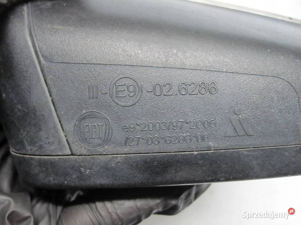 DOBLO II COMBO D 12r lusterko lewe MANUAL 2 PINY