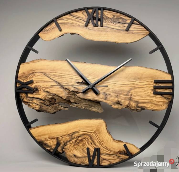 Zegar drewniany drewno mazowieckie