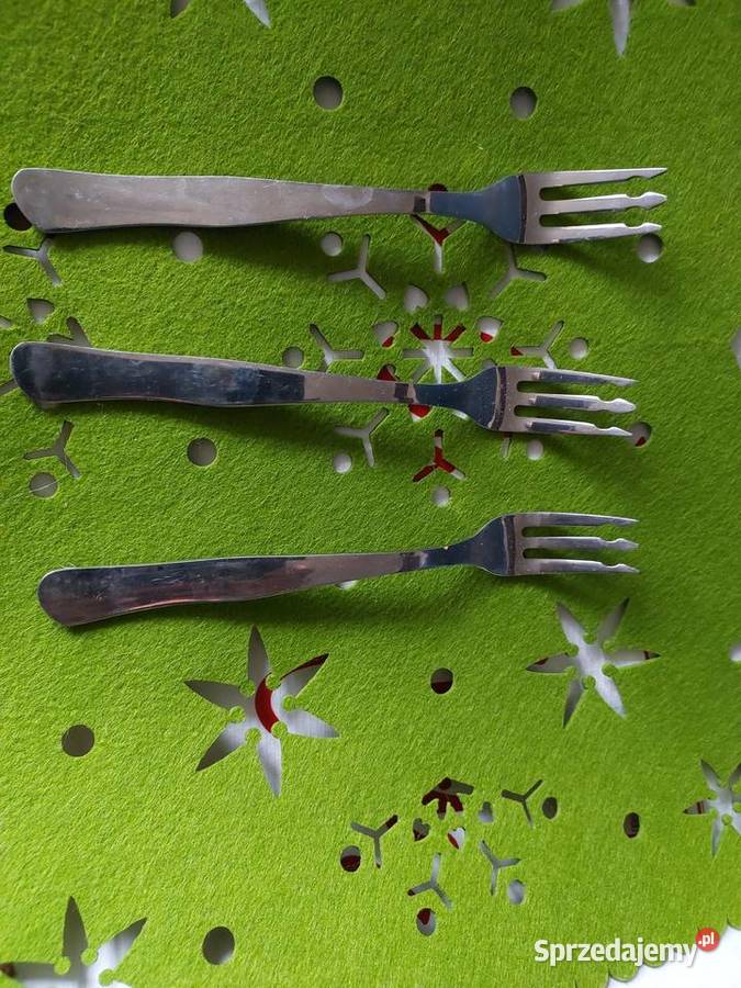 3 widelce logowane Wrocław sprzedam