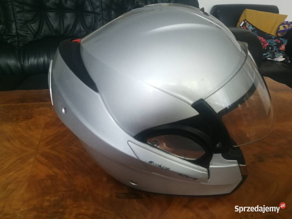 Kask Shark Evoline II 2 szczekowy srebrny Niepołomice sprzedam