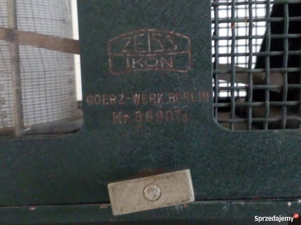Stary niemiecki sejsmograf ZEISS IKON