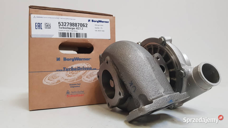 Nowa turbosprężarka BorgWarner 53279907062 Części maszyn i innych pojazdów Siedlce