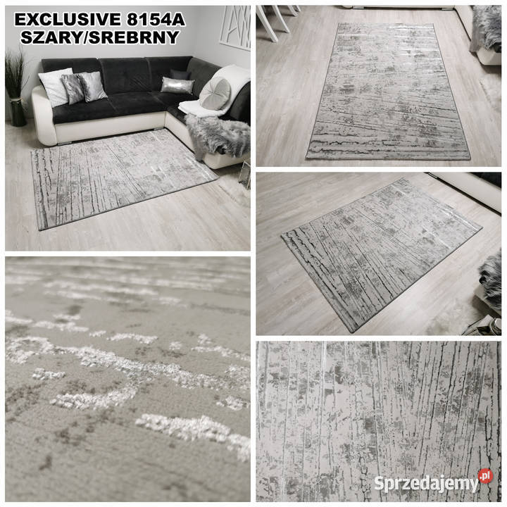 DYWAN 160X220 GOLD EXCLUSIVE 8154 GREY Białystok