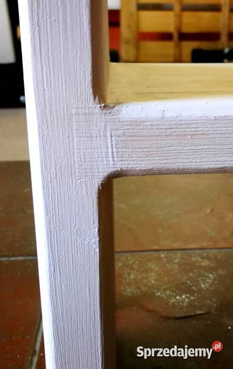 Ławka drewniana kwietnik półka regał drewniany Radków