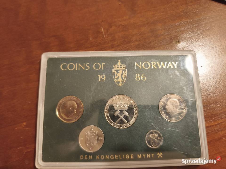 Kolekcja monet norweskich Konin