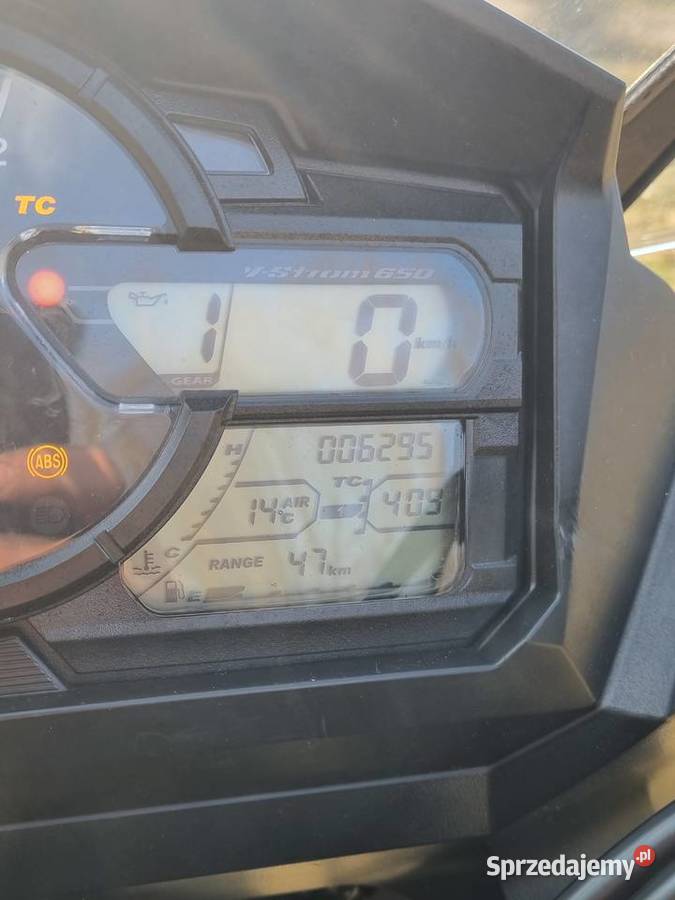 Suzuki VStrom Vstrom DL 650 niski przebieg na A2 Sosnowiec