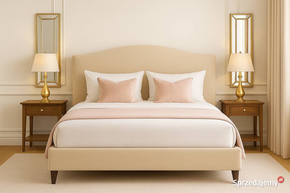 ŚLICZNE Łóżko ROCOCO II 140x200