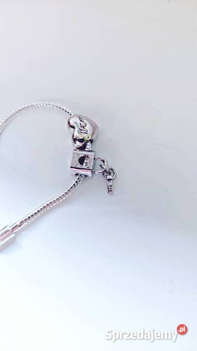 Bransoletka modułowa z zawieszkami Charmsy