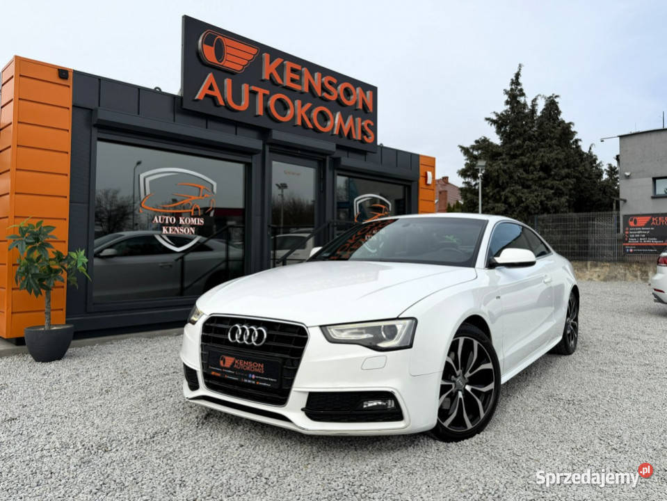 Audi A5 Coupe Polski Salon SLine Skórzna komputer pokładowy Bydgoszcz