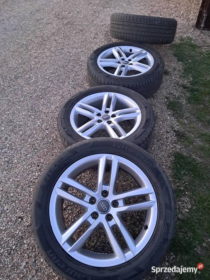 Koła opony 235 50 18 alufelgi piękne Audi Łęczyca sprzedam