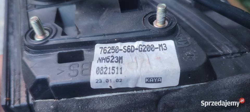 Lusterko lewe Honda Civic VII przedliftidealne podkarpackie Krosno sprzedam