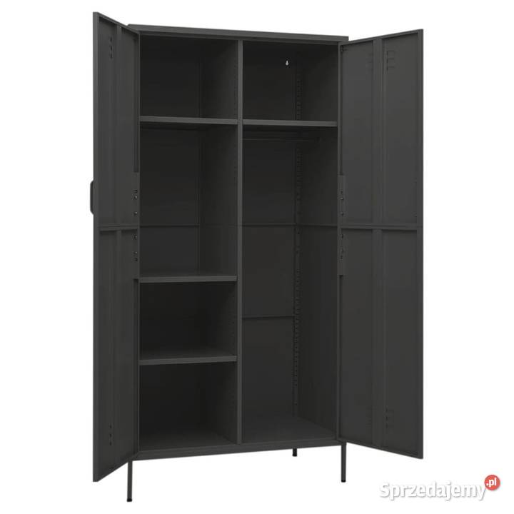 vidaXL Szafa antracytowa 90x50x180 Warszawa