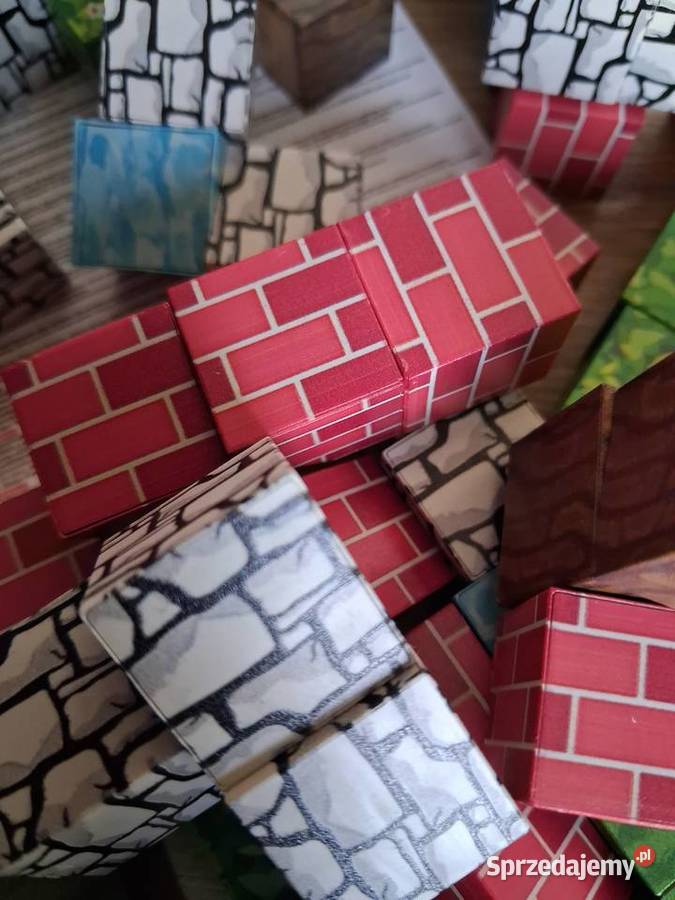 Klocki magnetyczne 384 Minecraft nowe Lublin