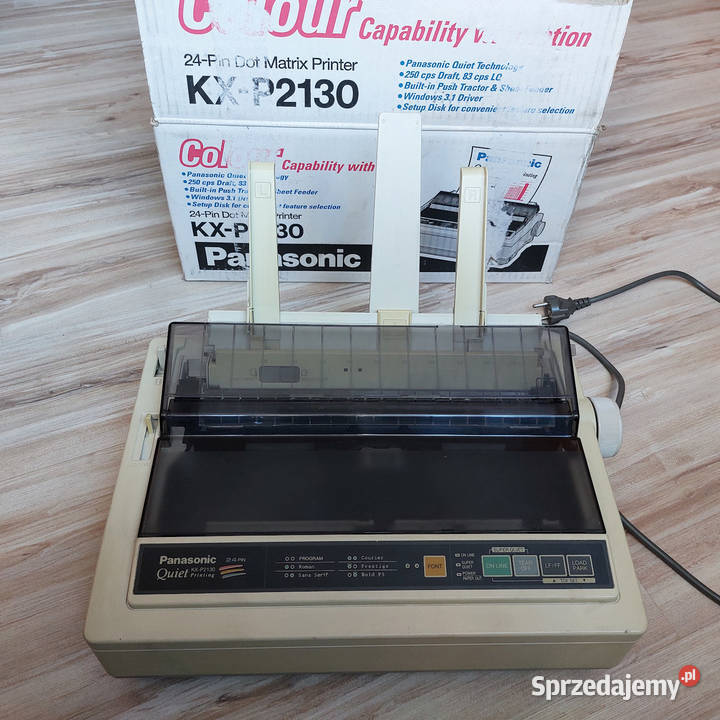 Drukarka Panasonic KXP2130 Druk w kolorze Komputery i Akcesoria Dąbrowa Górnicza