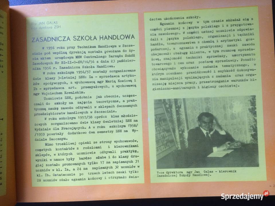 3286 35 Lat Zespołu Szkół Ekonomicznych W zachodniopomorskie Szczecin sprzedam