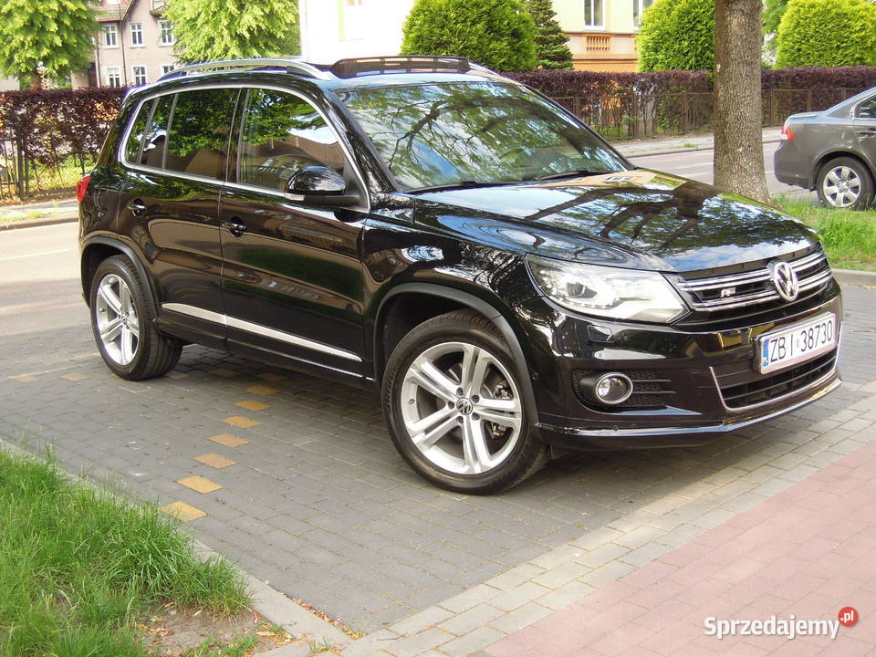 VW TIGUAN wersja RLINE 20 TDI 180 SUPER STAN zachodniopomorskie Białogard sprzedam