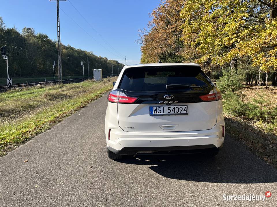 Ford Edge 2022r Biała perła 4x4 20 benz 250 koni automatyczna mazowieckie