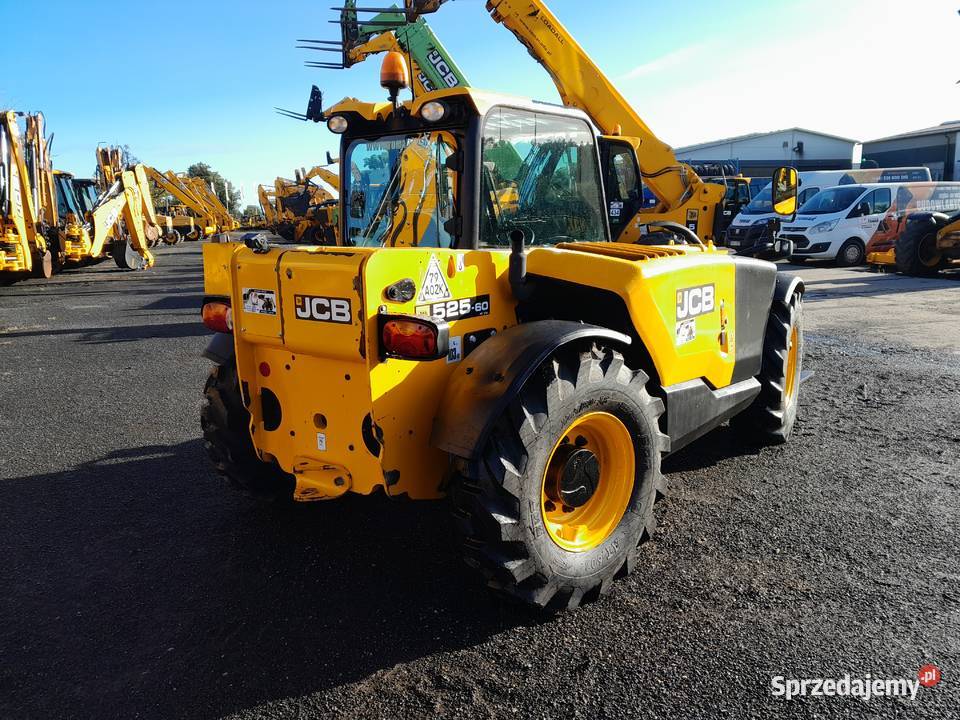 JCB 52560 2016R ŁADOWARKA TELESKOPOWA KOŁA 18 Koła Dźwigi, podnośniki Krotoszyn