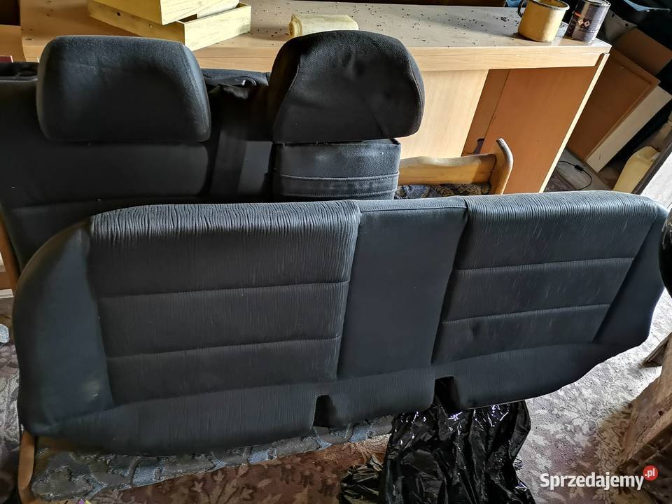 Fotele komplet audi a4 b5 czarne lift Wyposażenie wnętrza sprzedam