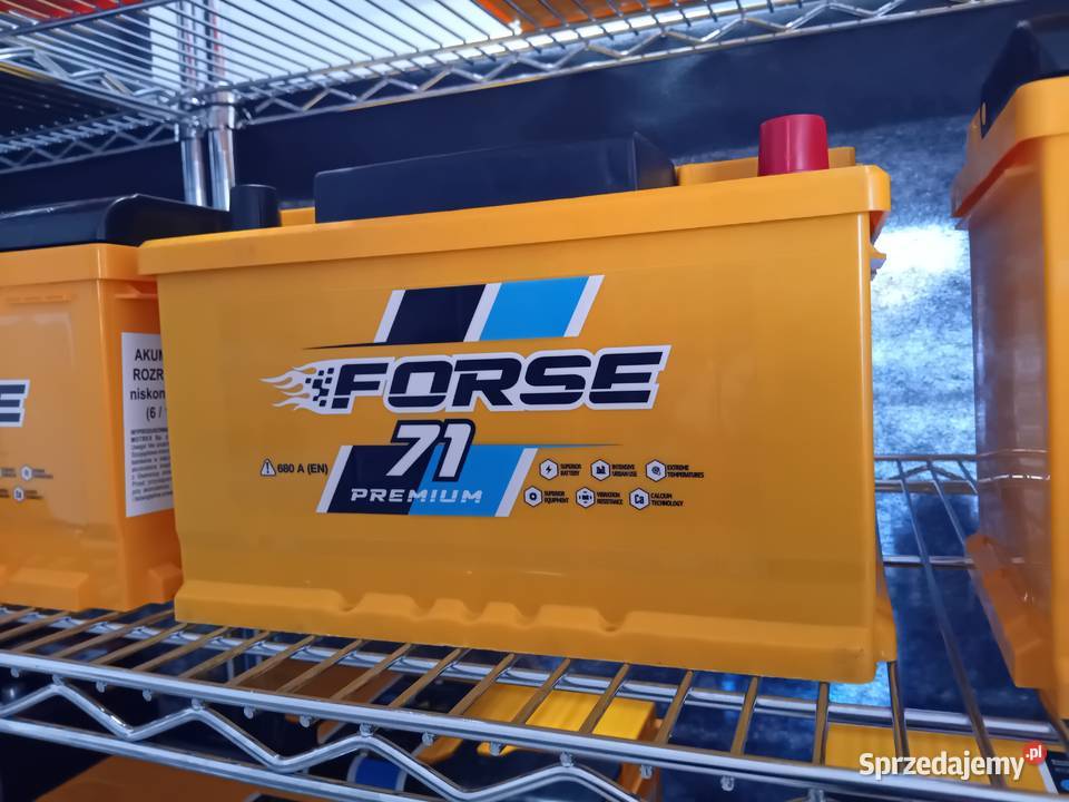 Akumulator FORSE 71Ah 680A EN PRAWY PLUS podkarpackie Rzeszów