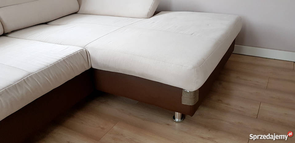 Kanapa rogówka narożnik 170 x 300 rozkładana Łóżka, wersalki i sofy Ruda Śląska