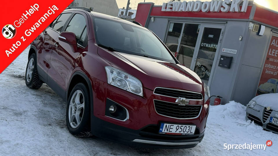 Chevrolet Trax Diesel Zarejestrowany Elbląg