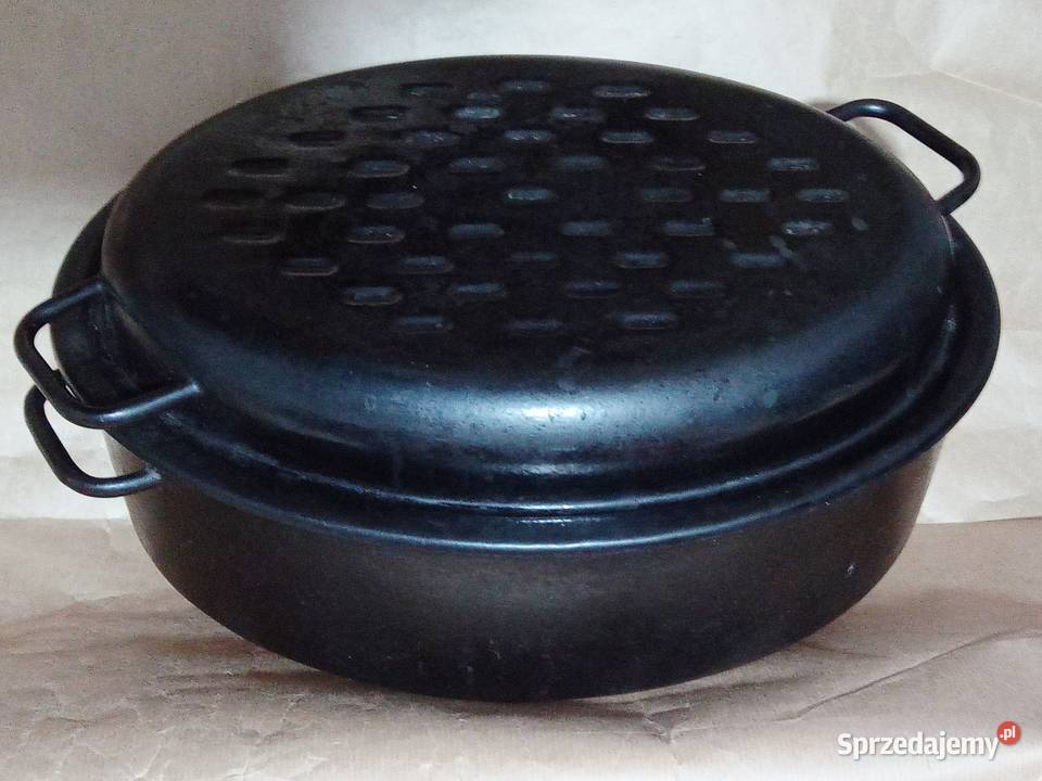 Gęsiarka brytfannna z okresu PRL Legionowo