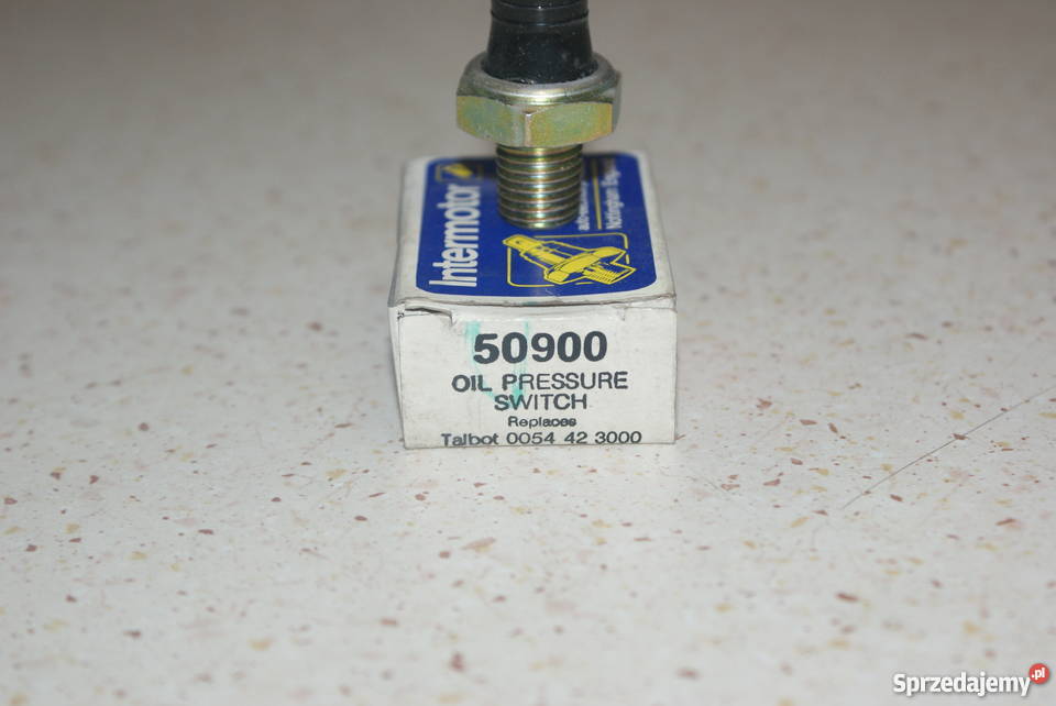 Czujnik ciśnienia oleju 06bar 1 pin czarny Białobrzegi sprzedam