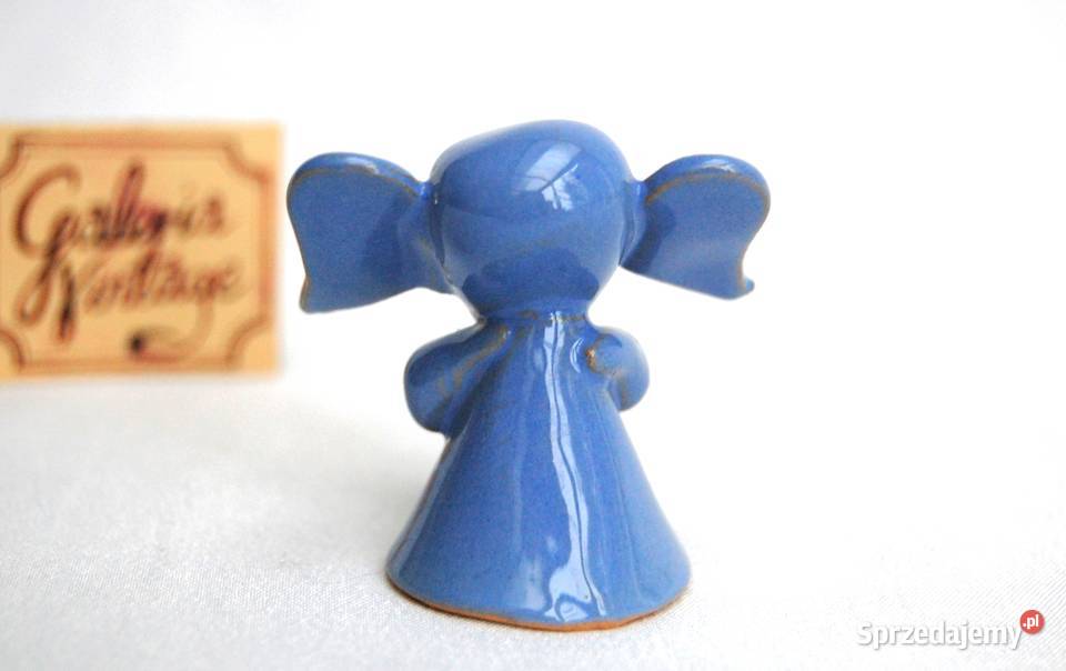 Lawendowy słonik na szczęście i miłość figurka Lublin