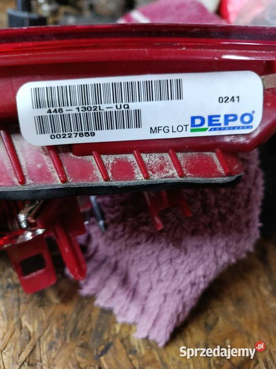 Lampa lewa w klapę audi A6C6 Rok produkcji 2025 Lampy tylne podkarpackie Stary Lubliniec