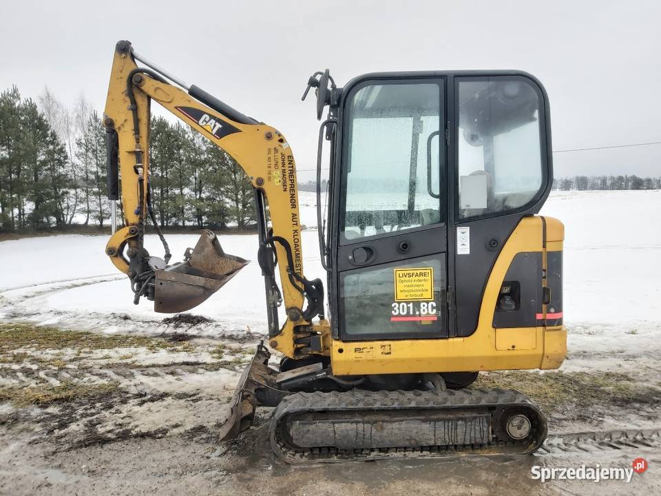 Minikoparka Cat 3018C prod 2006 1020h kujawsko-pomorskie sprzedam